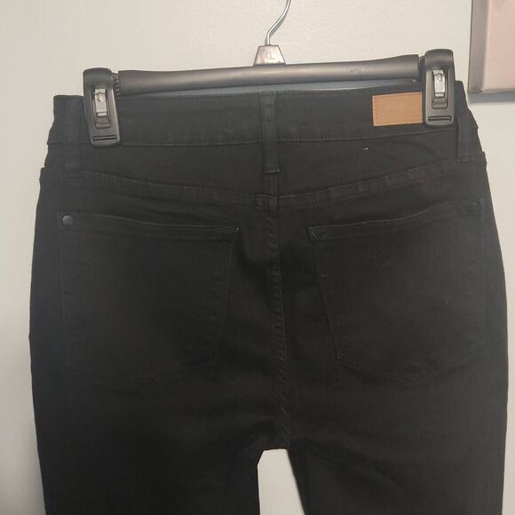 Judy Blue Womens Jeans Black 3/26 Capri Fit Tapered Stretch Denim Cotton Blend - Picture 3 of 6